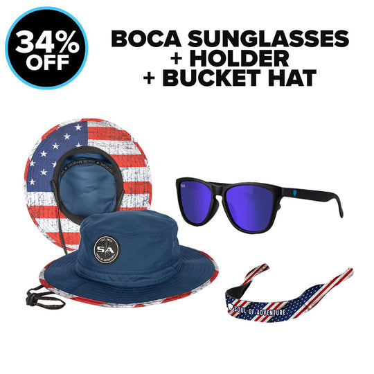 Boca Sunglasses | + Bucket Hat