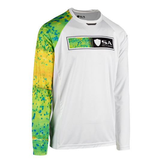 wholesale custom long sleeve performance fishing