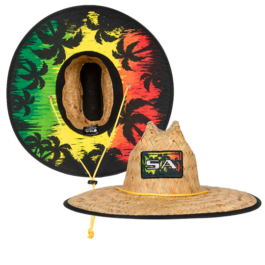 Under Brim Straw Hat | Rasta 2.0