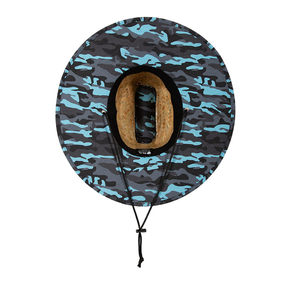 SA Company Classic Straw Hat | Aqua Military Camo