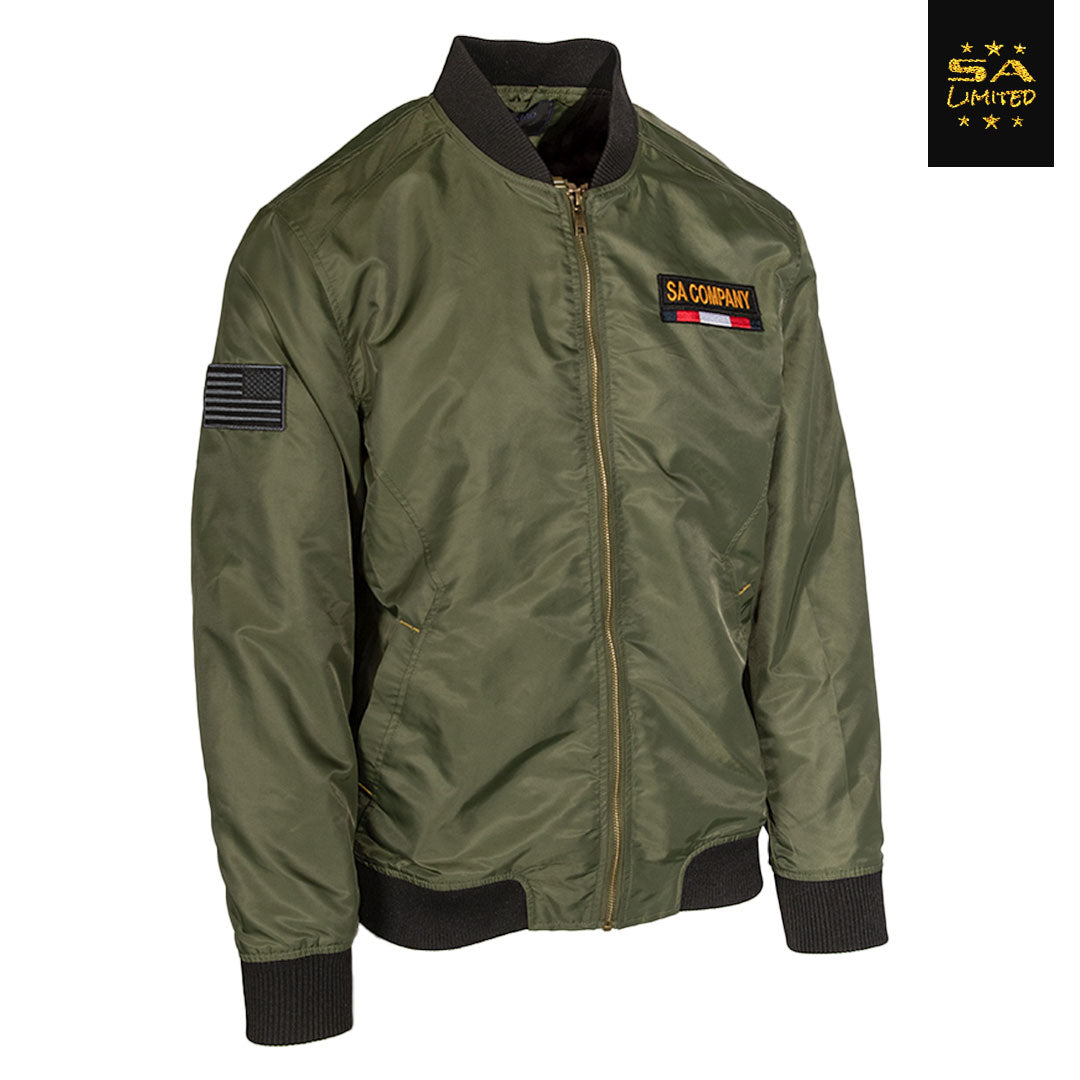 Image of Limited Edition Military Bomber Jacket | Honor | OD Green