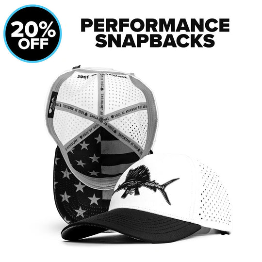 PERFORMANCE SNAPBACKS + FREE GIFT