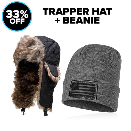 Trapper Hat + Beanie