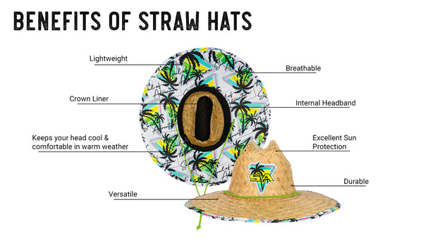 Benefits of straw hats