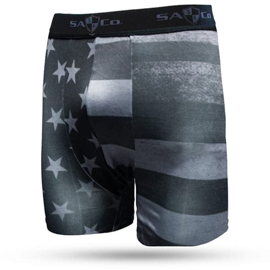 Boxer Briefs | Blackout American Flag