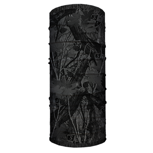 Fleece Face Shields® | SA Blackout Forest Camo