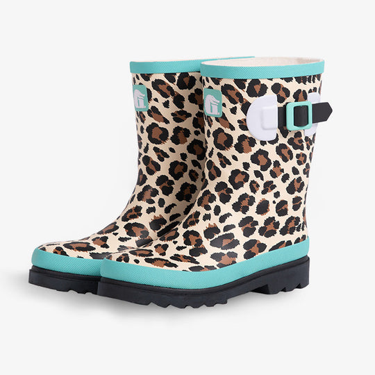 Rain Boots | Kids - Leopard by Gator Waders