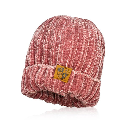 SA Beanie | Velvet | Carnation Pink