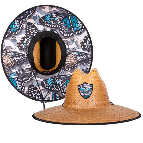 SA Company Palms Under Brim Straw Hat | Scales