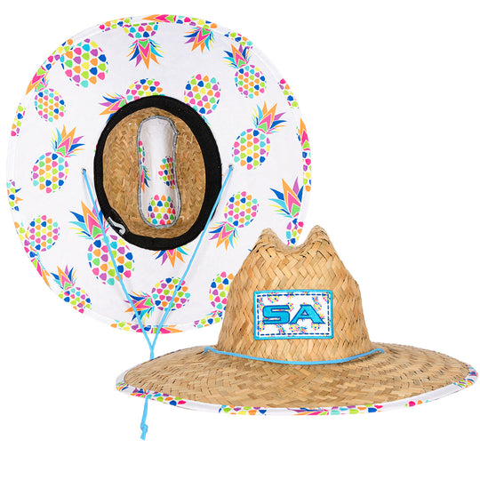 Under Brim Straw Hat | Pineapple Breeze 2.0