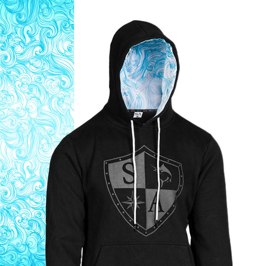 Classic Lined Hoodie | Tidal Waves