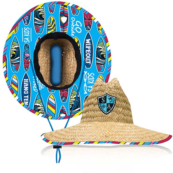 Kids Straw Hat Child Casual Versatile Sunscreen Hat for Street Fishing  Trips 