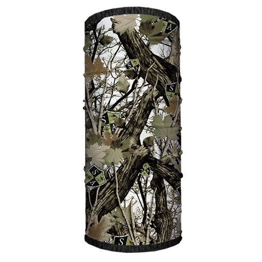 Fleece Face Shields® | SA White Forest Camo