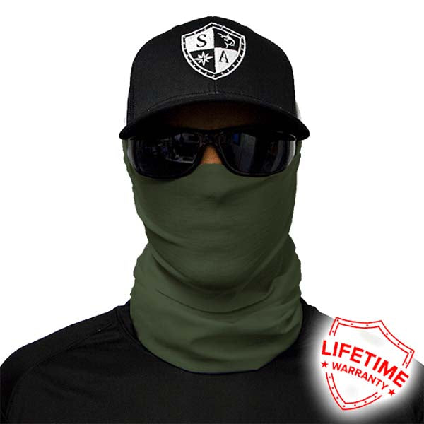 Tactical Fishing Balaclava Face Mask Scarf Shield Neck Gaiter Bandana  Headwear