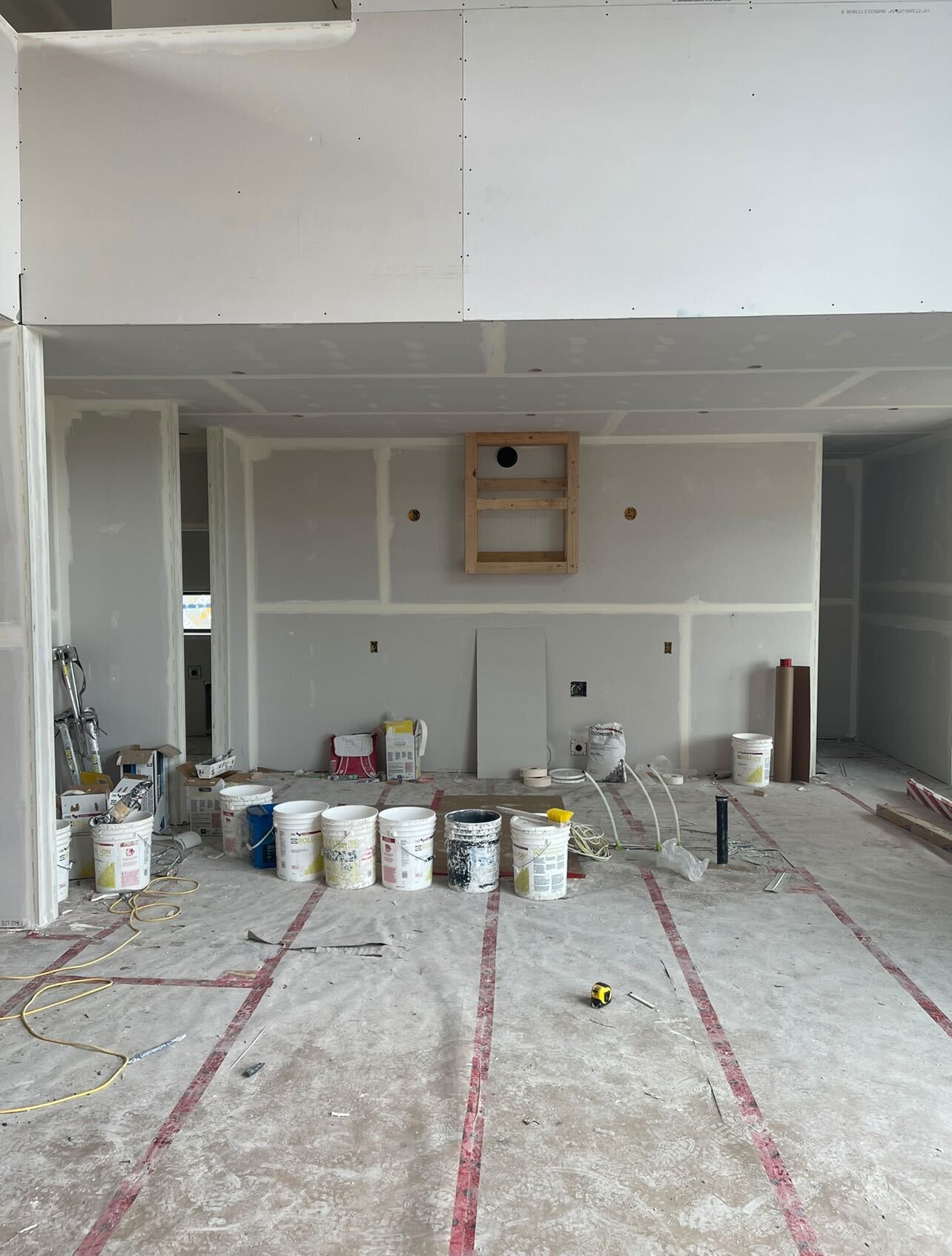 empty building site before image swede kitchen hooga interior design kamloops new build dream home