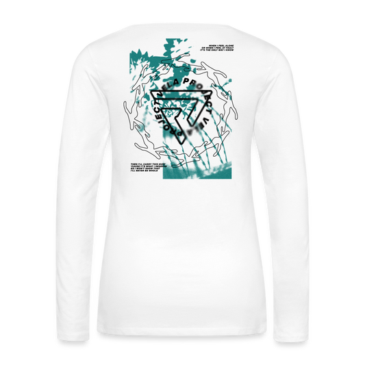 What I Deserve Floral/Abstract Men's Premium Long Sleeve T-Shirt
