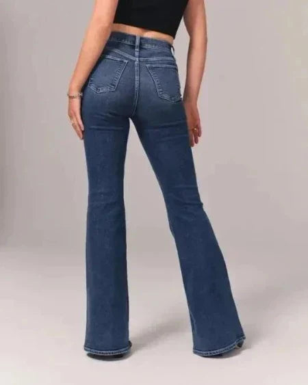Product Image for WW | Taillierte Schlagjeans, Dunkelblau / XL