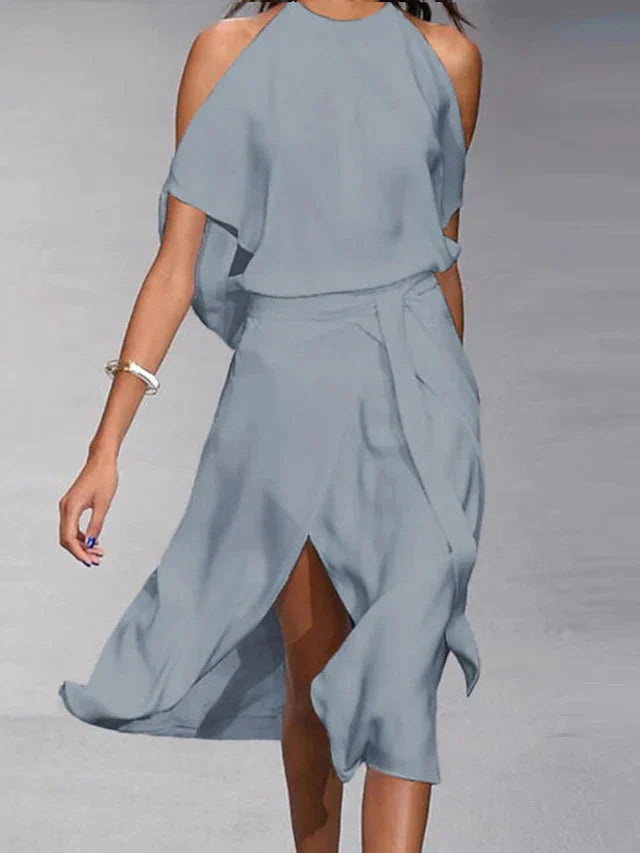 Product Image for WW | Cocktailkleid Mit Offenen Schultern, Grau / 2XL