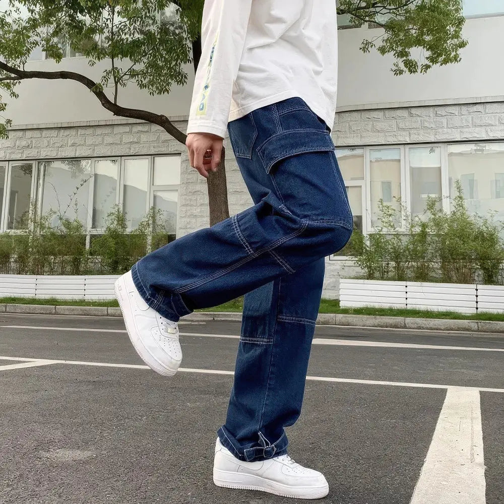 Product Image for WW | Röhren Baggy Jeans Für Herren, Blau / L