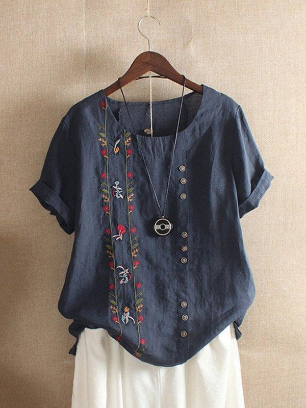 Product Image for WW | Shift Kurzärmelige Freizeithemden Und Tops, Marineblau / M