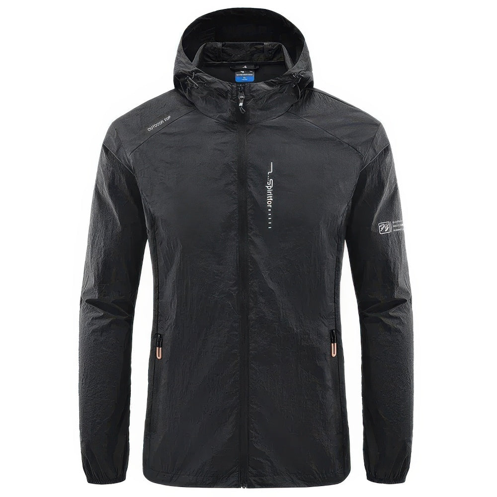 Product Image for WW | Schnelltrocknende Sonnen Schutz Dünne Jacke, Schwarz / M