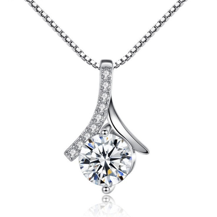 Product Image for WW | Halskette Mit Vier Blättern Aus 925er Silber, Stil D