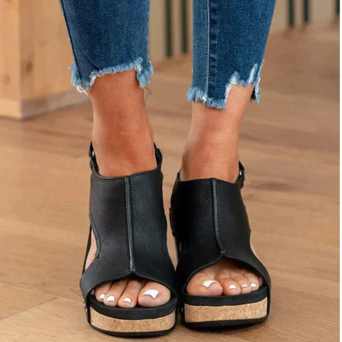 Product Image for Stilvolle und bequeme Keilabsätze, Schwarz / 43