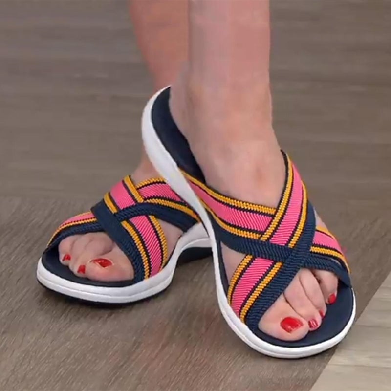 Product Image for WW | Atmungsaktiv Bequeme Sandalen, 39 / Rosa/Marine
