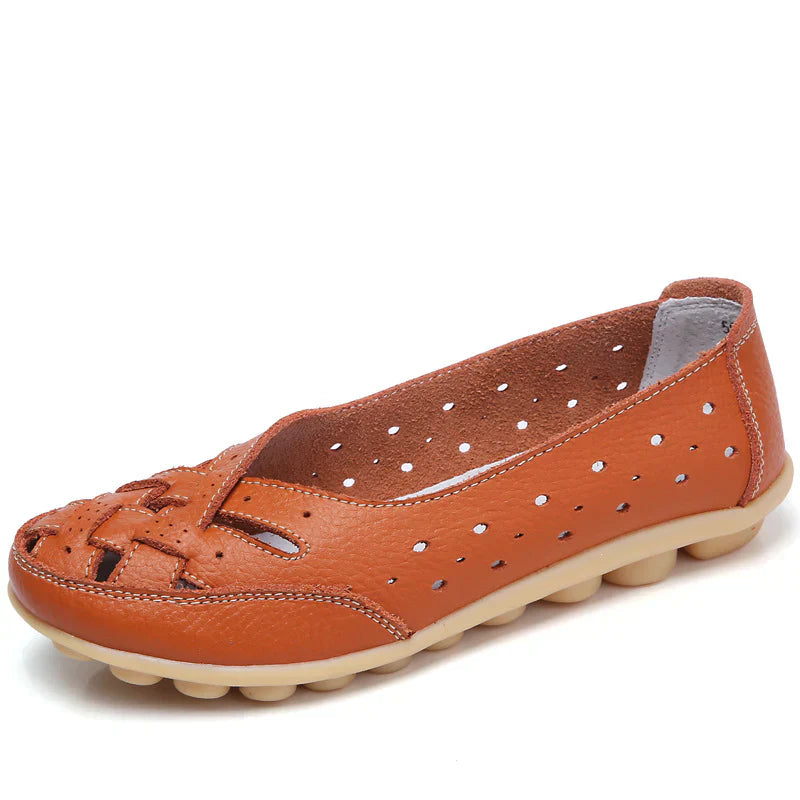 Product Image for WW | Weiche Leder Schuhe, Orange / 41