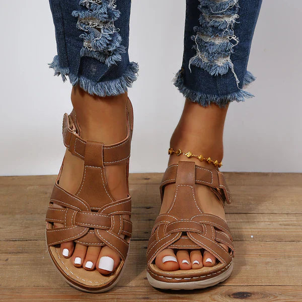 Product Image for WW | Orthopädische Sandalen zur Zehenkorrektur - Verbessern Sie Ihre Fußgesundheit in Komfort und Stil!, Braun / 39