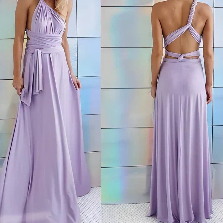 Product Image for WW | Elegantes Kleid in vielseitiger Wickeloptik, lila / L