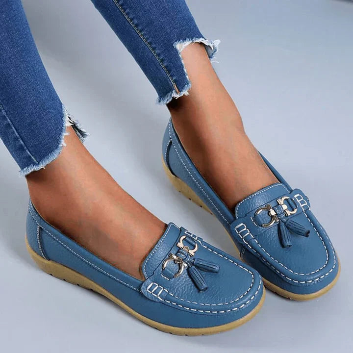 Product Image for WW | Orthopädische Mokassins Aus Leder, Hellblau / 38