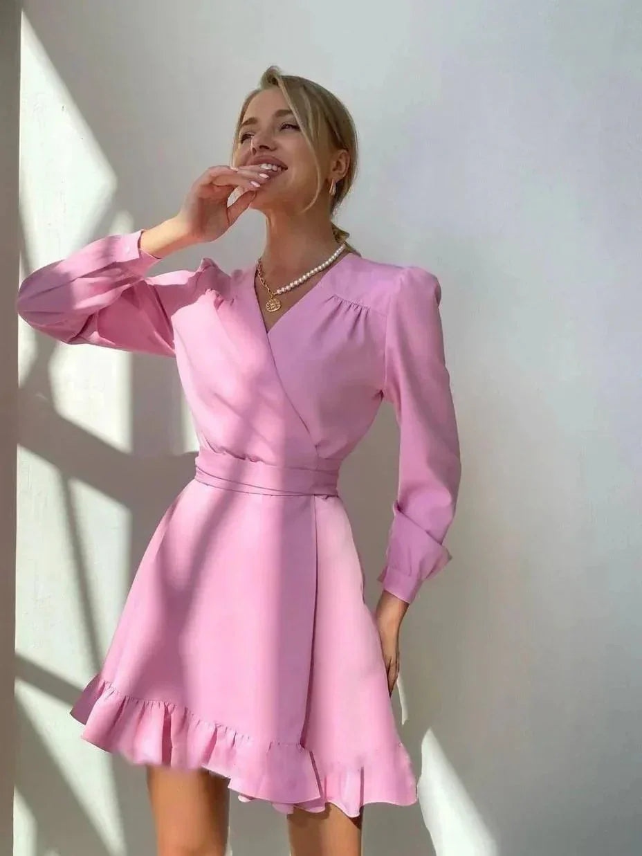 Product Image for WW | A Linie Kleid Carmee, Rosa / S
