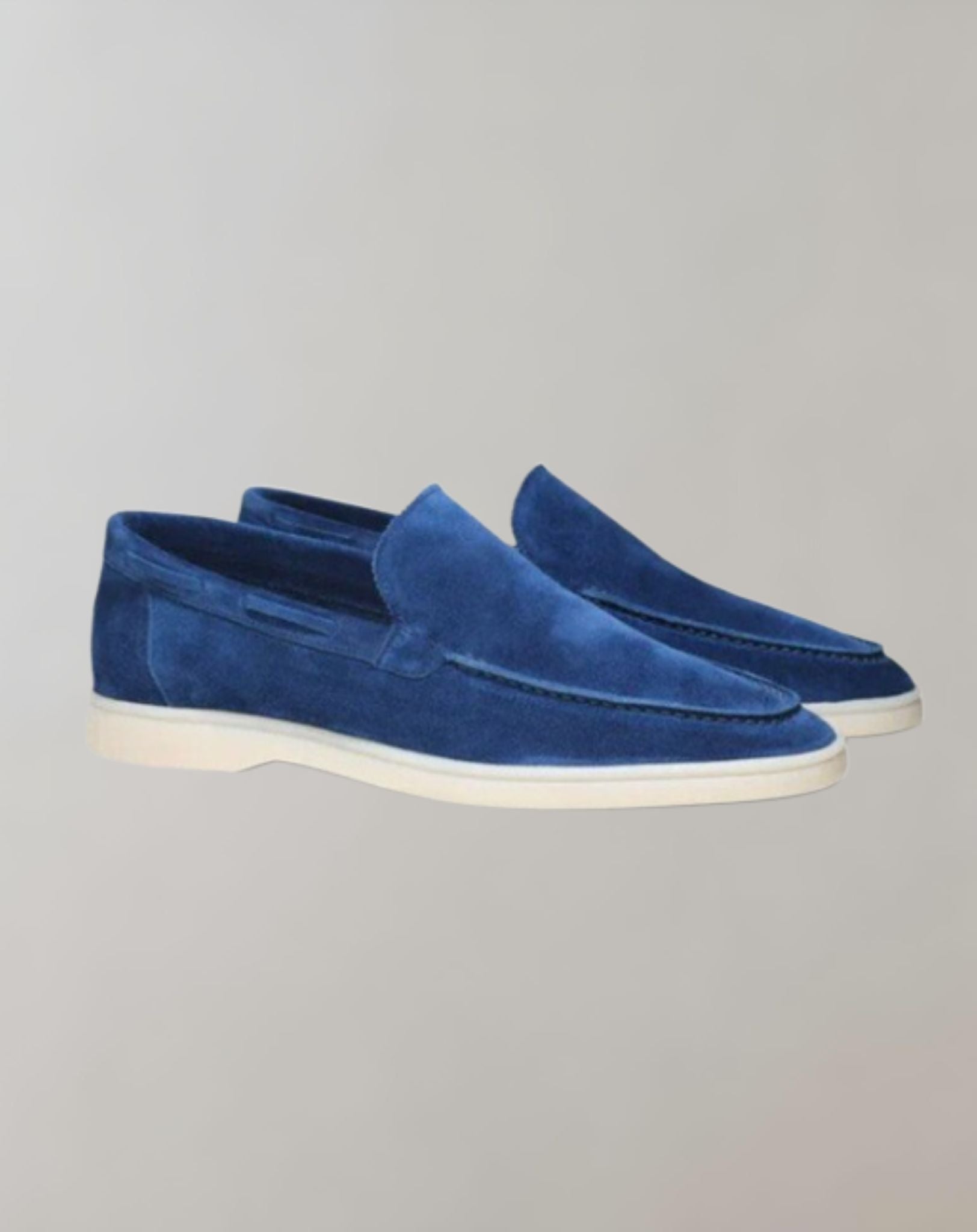Product Image for WW | Niedrig Geschnittene Klassische Wildleder Loafer Für Herren Schuhe, 46 / Blau