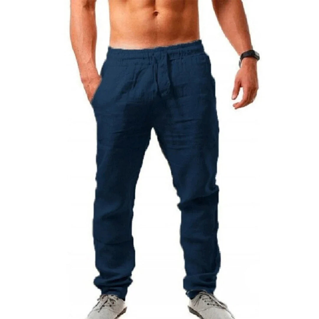 Product Image for WW | Leinen Hose Herren, Marineblau / 3XL