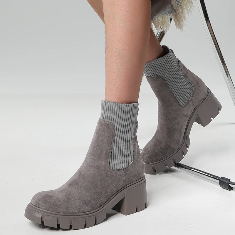 Product Image for WW | Stilvolle Damenstiefel, Grau / 40
