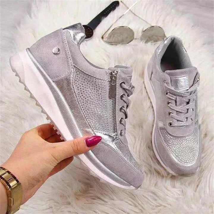 Product Image for Engrid - Orthopädische Schuhe für Frauen, Silber / 43 / 50% Rabatt nur heute