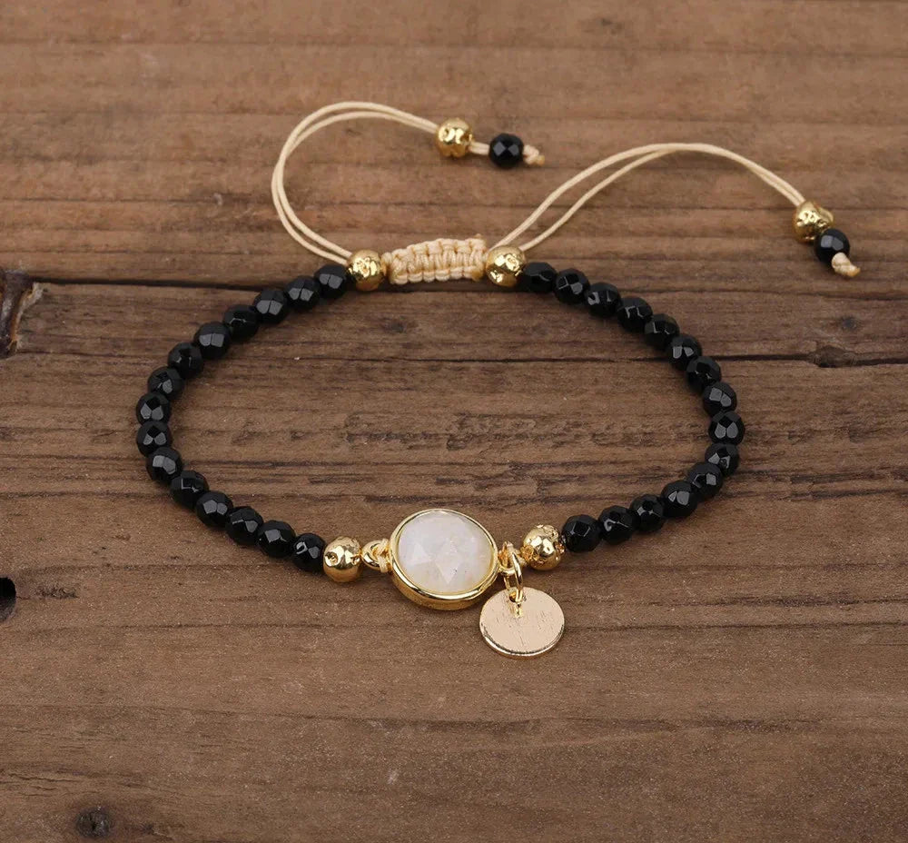Product Image for WW | Siehe Meine Träume Perlenarmband, Schwarzer Achat