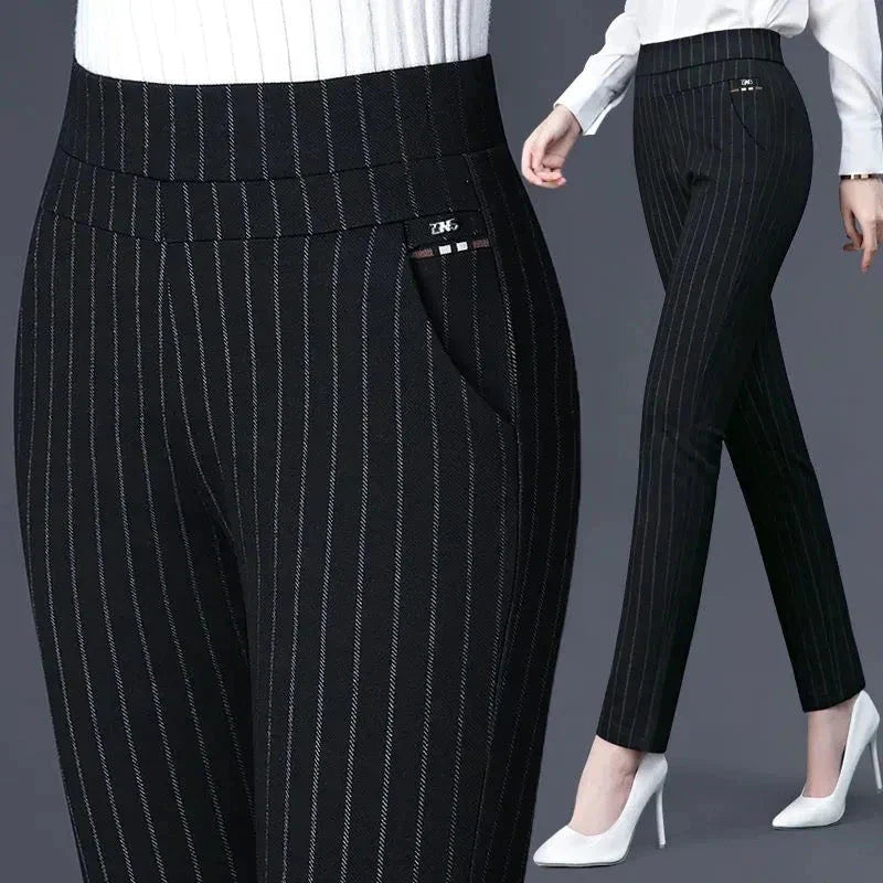 Product Image for WW | Stylische Gestreifte Hose, Schwarz / M