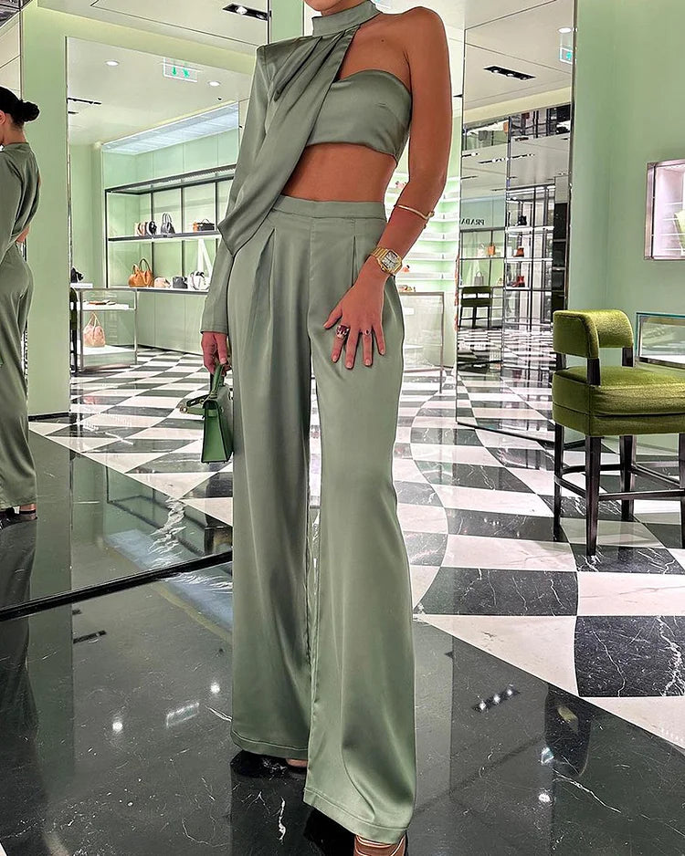 Product Image for WW | Elegantes Satin Top & Hose, S