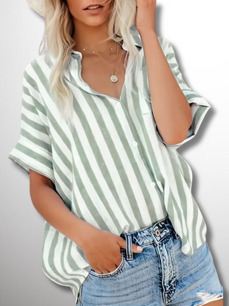 Product Image for WW | Lässiges Lockeres Shirt Für Damen, Grün / M