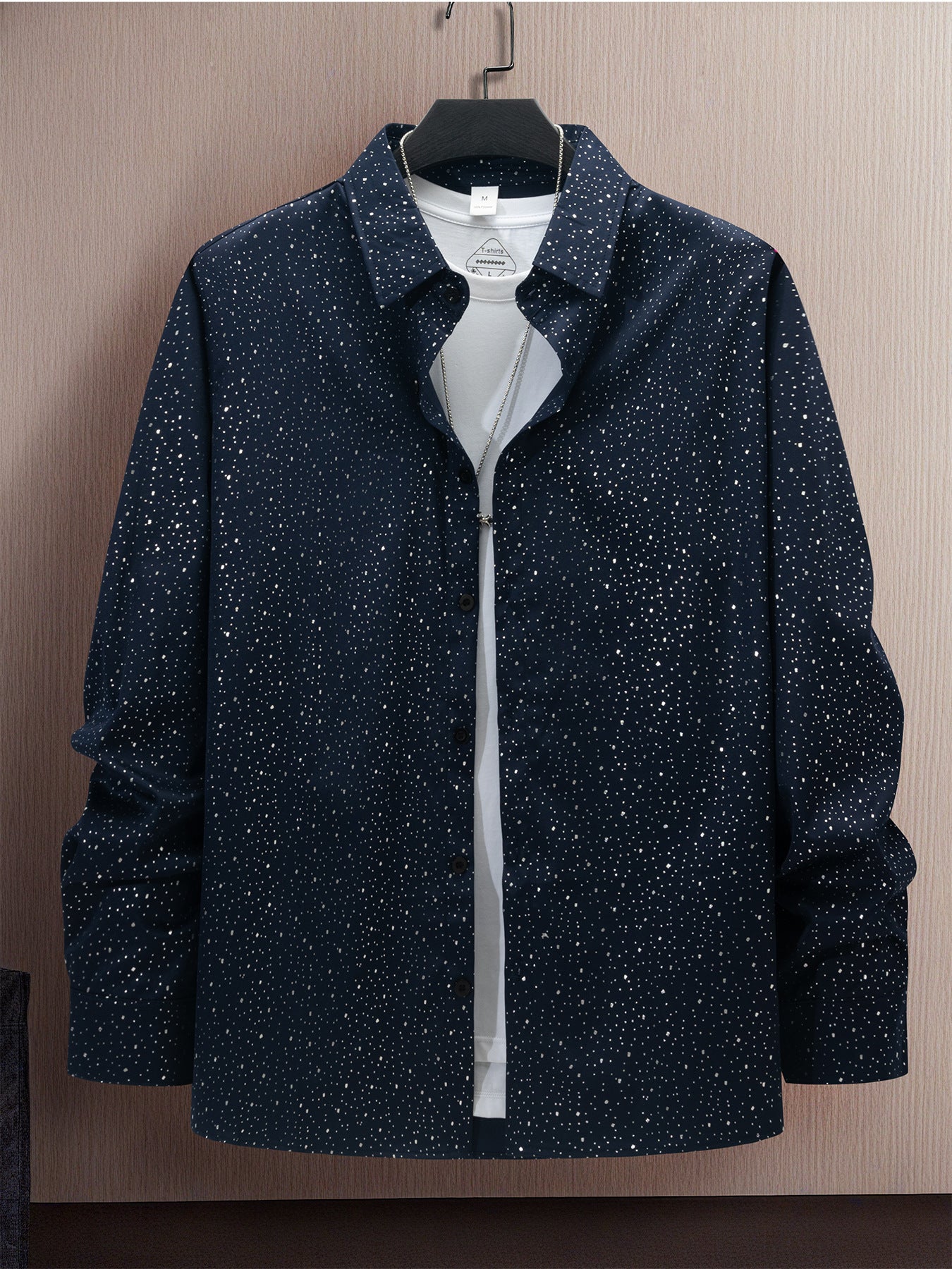 Product Image for Herren Freizeitschuh mit trendy Pünktchenmuster und atmungsaktiven Eigenschaften WW, Dunkelblau / XL