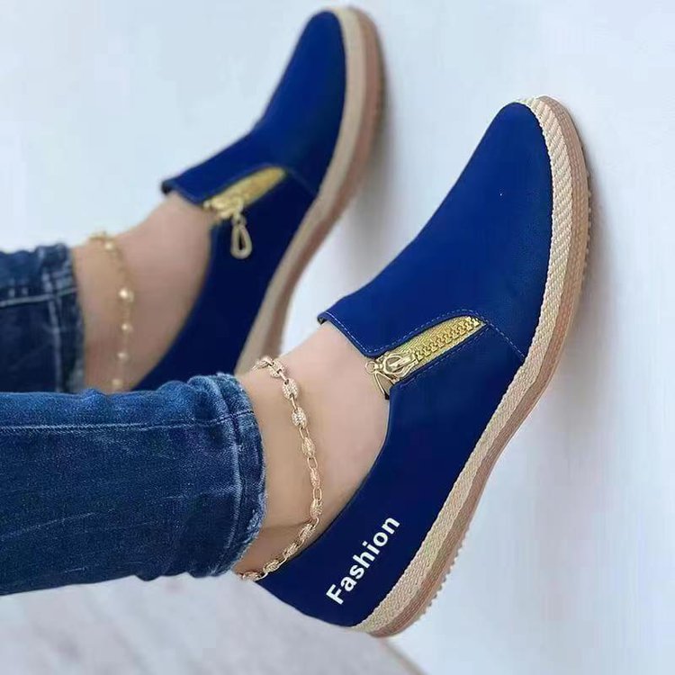 Product Image for Damen Fashion Sneakers mit modischem Reißverschluss WW, Blau / 42