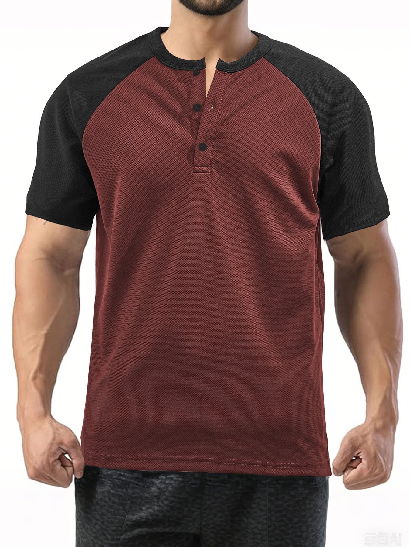 Product Image for Herren Sportshirt WW, Weinrot / S