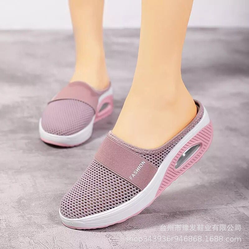 Product Image for Damen Komfortable Clogs mit atmungsaktivem Obermaterial und innovativer Luftpolstersohle WW, Pink / 41
