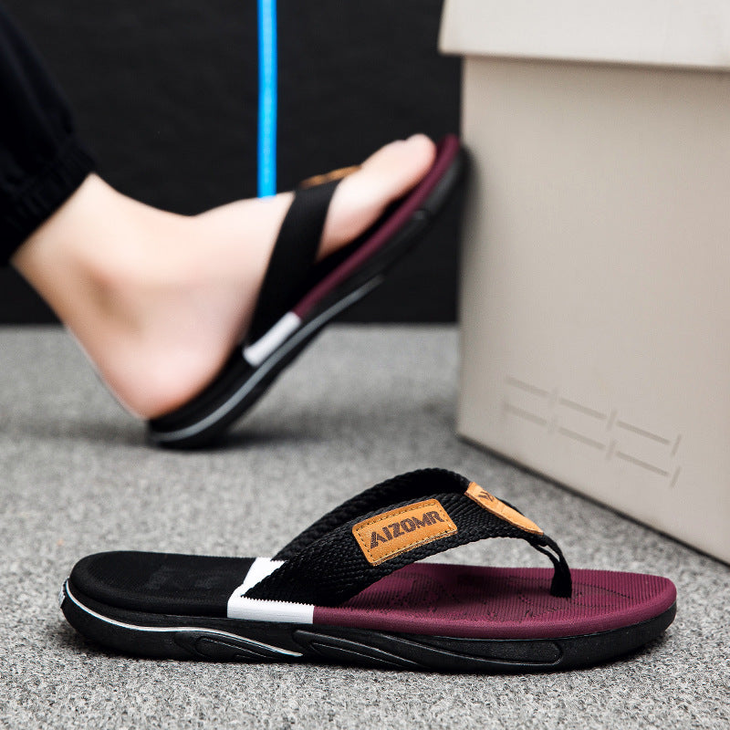 Product Image for Herren Bequeme Zehentrenner WW, Lila / 42