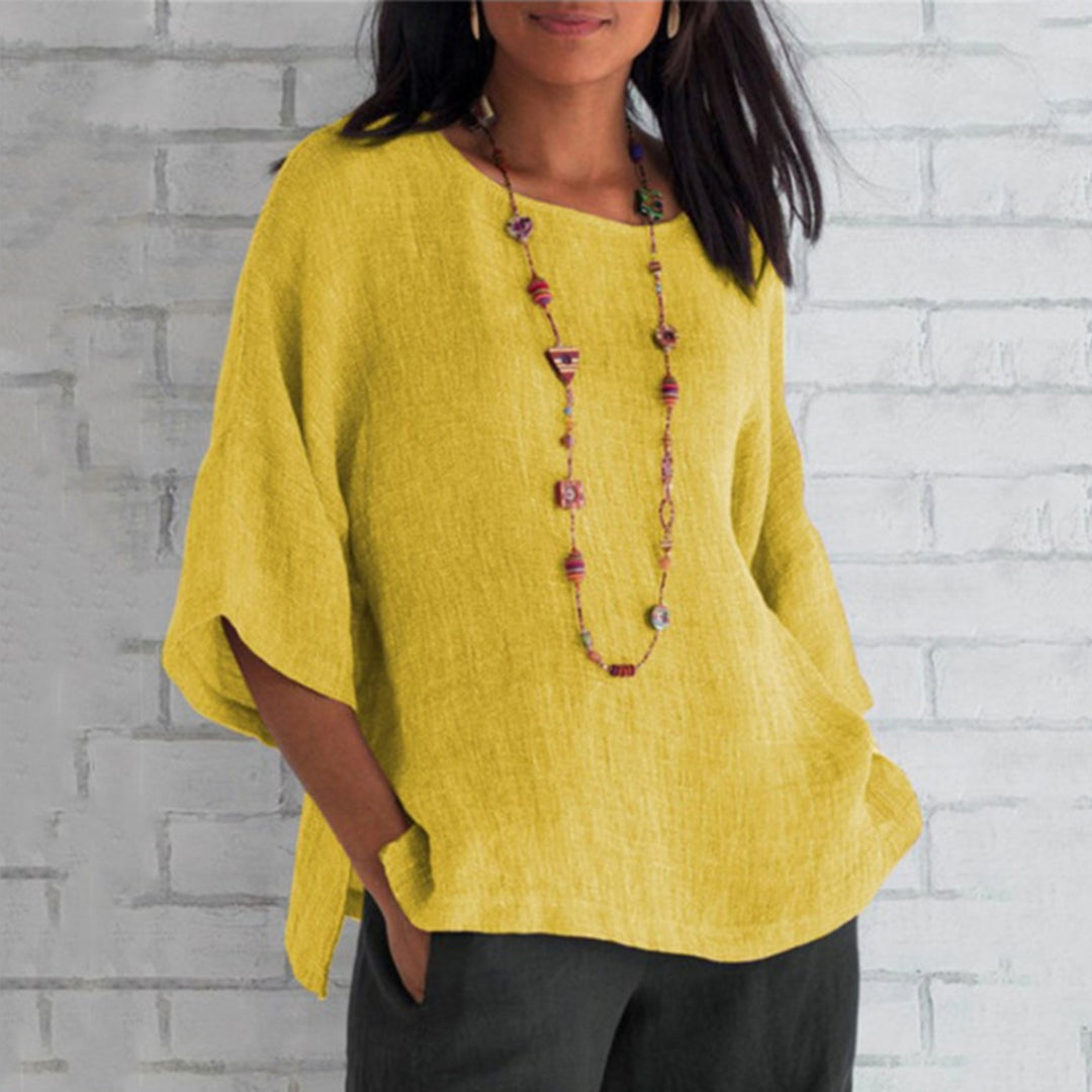 Product Image for WW | Lässiges Bandtop, Gelb / 4XL