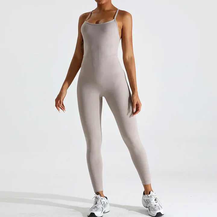 Product Image for WW | Yoga Jumpsuit Damen Sport, L / Helle Khaki
