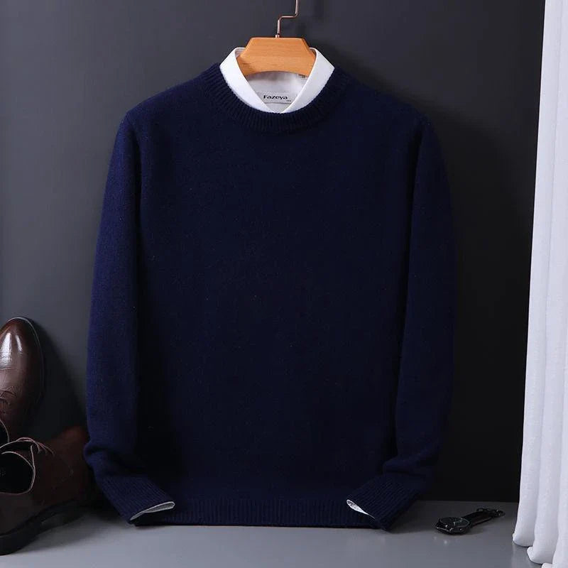 Product Image for WW | Stilvoller Pullover Mit Kaschmir Feeling, Dunkelblau / 3XL