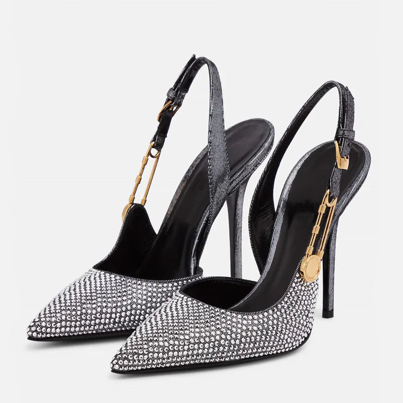 Product Image for WW | Nahtlose Träume Slingback Schuhe, Silber / 41